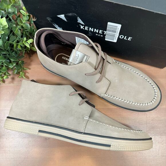 Kenneth Cole Men's Shore Suede Boots Size 12 - Picture 1 of 9